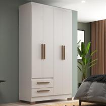 Guarda-roupa 4 portas 2 gavetas rp2422 decibal