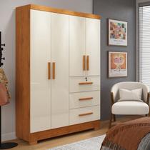 Guarda-roupa 4 Portas 3 Gavetas Amanda Yescasa