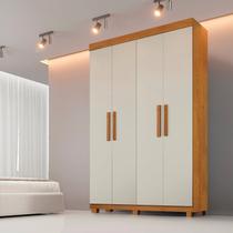 Guarda-roupa 4 Portas 3 Gavetas MDF Parma Yescasa