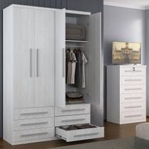 Guarda-Roupa 4 Portas 6 Gavetas Modular 1304 Ilan Carvalho Guarda-Roupa 4 Portas 6 Gavetas Modular 1304 Ilan Carvalho