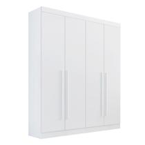 Guarda Roupa 4 Portas Da Vinci Branco