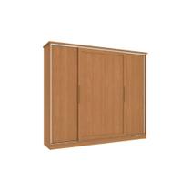 Guarda Roupa 4 Portas de Correr e 4 Gavetas N565 Flex Canela/Canela ou Macadamia - Kappesberg Guarda Roupa 4 Portas de Correr e 4 Gavetas N565 Flex Canela/Canela ou Macadamia - Kappesberg