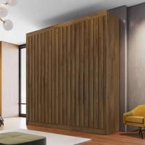 Guarda Roupa 4 Portas Potente BRAUNA MDF Móveis Europa Moveis Europa Guarda Roupa 4 Portas Potente BRAUNA MDF Móveis Europa Moveis Europa