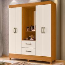 Guarda Roupa 4 Portas Sydney Cinamomo Off White Guarda Roupa 4 Portas Sydney Cinamomo Off White