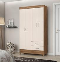 Guarda Roupa 4 Portas Udini Amendola Off-White Guarda Roupa 4 Portas Udini Amendola Off-White