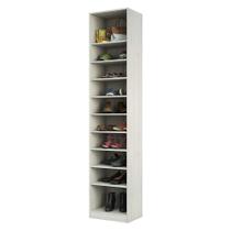 Guarda Roupa 50,3cm Módulo Sapateira Com Legno Crema Guarda Roupa 50,3cm Módulo Sapateira Com Legno Crema