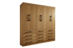 Guarda Roupa 6 Portas 12 Gavetas Mônaco - D Doro - CINAMOMO