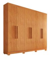 Guarda-roupa 6 portas 1,80m com pés - Sergipe Bianchi