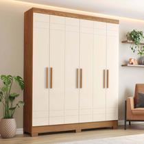 Guarda-roupa 6 Portas 2 Gavetas Arthur