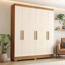 Guarda-roupa 6 Portas 2 Gavetas Arthur Guarda-roupa 6 Portas 2 Gavetas Arthur