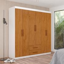 Guarda-roupa 6 Portas 2 Gavetas Aurora