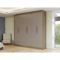 Guarda-roupa 6 Portas 2 Gavetas em Mdp