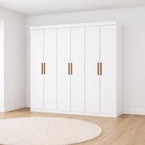 Guarda Roupa 6 Portas 2 Gavetas Perla -Grand Line Guarda Roupa 6 Portas 2 Gavetas Perla -Grand Line