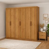 Guarda Roupa 6 Portas 2 Gavetas Perla -Grand Line Guarda Roupa 6 Portas 2 Gavetas Perla -Grand Line