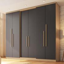Guarda-roupa 6 Portas 2 Gavetas Sonata New