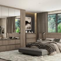 Guarda-roupa 6 Portas 250cm X 230cm X 55cm Nobre Guarda-roupa 6 Portas 250cm X 230cm X 55cm Nobre