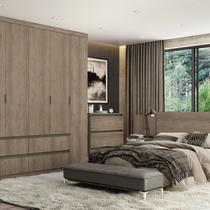 Guarda-roupa 6 Portas 250cm X 230cm X 55cm Nobre Guarda-roupa 6 Portas 250cm X 230cm X 55cm Nobre