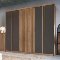 Guarda-roupa 6 Portas 3 Gavetas Florence