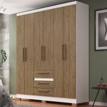 Guarda-roupa 6 portas 3 gavetas rp3636 decibal