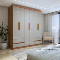 Guarda-Roupa 6 Portas 4 Gavetas Argus Guarda-Roupa 6 Portas 4 Gavetas Argus