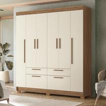Guarda-roupa 6 Portas 4 Gavetas Mdp Guarapuava