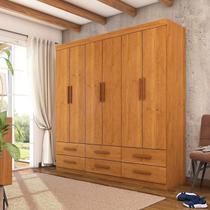 Guarda-roupa 6 Portas 6 Gavetas Denver