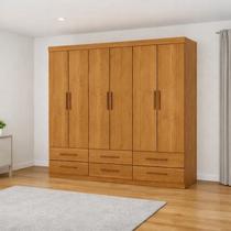 Guarda Roupa 6 Portas 6 Gavetas Unique -Grand Line