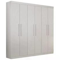 Guarda Roupa 6 Portas Belém Valverde Branco