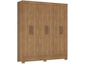 Guarda Roupa 6 Portas Casal Verso Amendola Touch 180cm