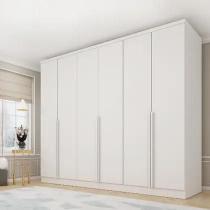 Guarda Roupa 6 Portas Cataguases Tcil Móveis Neve