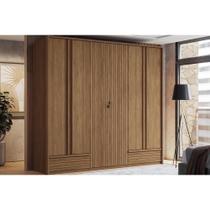 Guarda Roupa 6 Portas e 3 Gavetas Democrata Jatobá - Santos Andirá Guarda Roupa 6 Portas e 3 Gavetas Democrata Jatobá - Santos Andirá