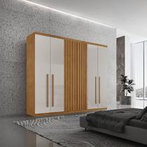 Guarda-roupa 6 Portas e 4 Gavetas 100% Mdf Premier