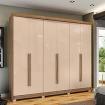 Guarda Roupa 6 Portas e 6 Gavetas com Pés