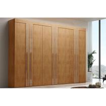 Guarda Roupa 6 Portas e 6 Gavetas Lucca Premium Naturale - Rufato Guarda Roupa 6 Portas e 6 Gavetas Lucca Premium Naturale - Rufato