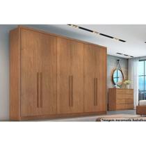 Guarda Roupa 6 Portas e 6 Gavetas Robust Plus Cumaru - Novo Horizonte Guarda Roupa 6 Portas e 6 Gavetas Robust Plus Cumaru - Novo Horizonte