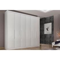 Guarda Roupa 6 Portas e 8 Gavetas Santoro/Bolonha Neve - Novo Horizonte Guarda Roupa 6 Portas e 8 Gavetas Santoro/Bolonha Neve - Novo Horizonte