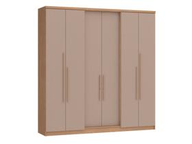 Guarda-Roupa 6 Portas Sonata New 2 Gavetas Angelin/Duna - Castro