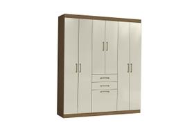 Guarda Roupa 7 Portas 02 Gavetas Casal ou Solteiro Esposos Compacto