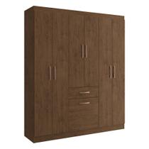 Guarda-Roupa 7 Portas 1 Gaveta Nairóbi Multimóveis VCR4154