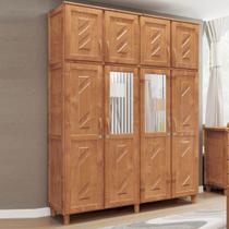 Guarda-Roupa 8 Portas 3 Gavetas Grécia Freijó Madeira Pinus - Cavazotto Guarda-Roupa 8 Portas 3 Gavetas Grécia Freijó Madeira Pinus - Cavazotto