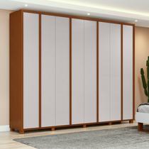 Guarda-roupa 8 Portas 6 Gavetas 100% Mdf com Pés Ergon
