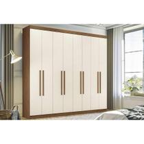 Guarda Roupa 8 Portas e 4 Gavetas Master New 8.4 Jatobá/Areia - Santos Andirá Guarda Roupa 8 Portas e 4 Gavetas Master New 8.4 Jatobá/Areia - Santos Andirá