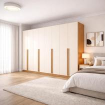 Guarda-roupa 8 Portas Modular sem Maleiro Luna