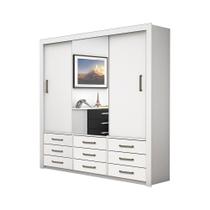 Guarda Roupa Anjos Plus 3 Portas 9 Gavetas Carioca Móveis Guarda Roupa Anjos Plus 3 Portas 9 Gavetas Carioca Móveis