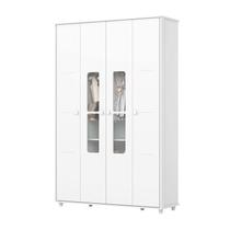 Guarda Roupa Aquarela 04 Portas Branco - Henn