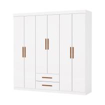 Guarda Roupa Aries 6 Portas Sem Espelho E Sem Pe Carioca Moveis Branco Guarda Roupa Aries 6 Portas Sem Espelho E Sem Pe Carioca Moveis Branco