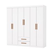 Guarda Roupa Aries 6 Portas Sem Espelho e Sem Pe Carioca Moveis Guarda Roupa Aries 6 Portas Sem Espelho e Sem Pe Carioca Moveis