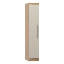 Guarda Roupa Armário Modulado 1 Porta Selene Menu Móveis Carvalho