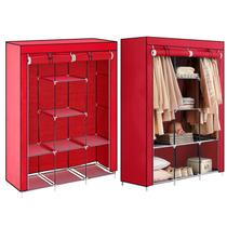 Guarda Roupa Armário Organizador Prateleira Cabideiro Roupas