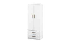 Guarda Roupa Baby Infantil 2 Portas - Branco - Palladium Decor